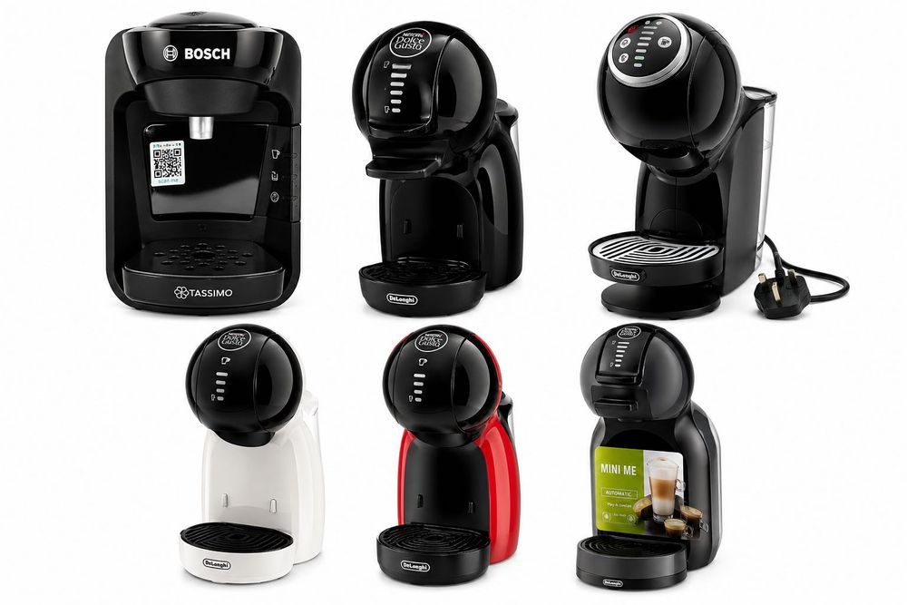 Нови кафемашини Dolce Gusto и Tassimo – внос от Англия (налични различни модели)