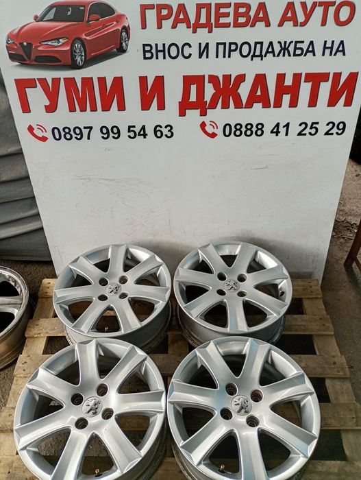 Почти нови 16-4х108 ЕТ27 6 j Peugeot 207