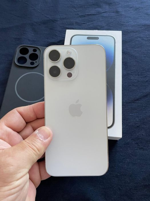 Iphone 14 pro  Silver Безупречно състояние 86%