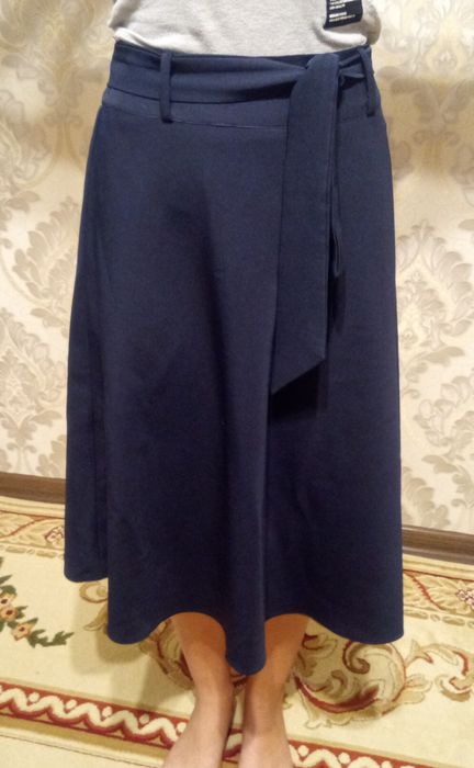 Юбки тёмно-синего цвета