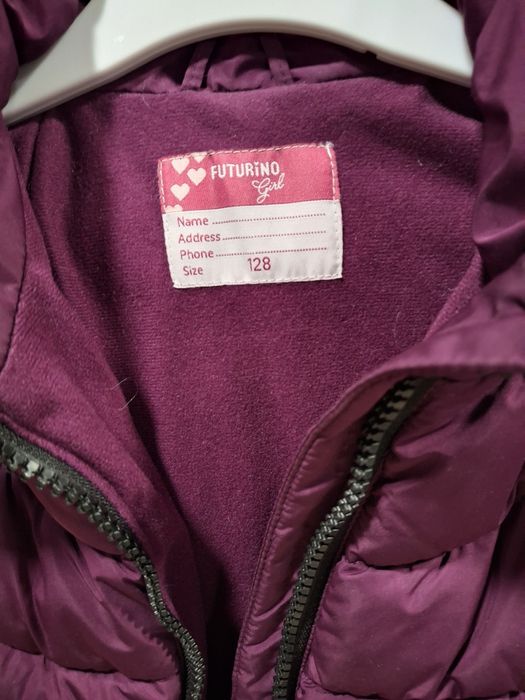 Куртки на девочку 7-9 лет