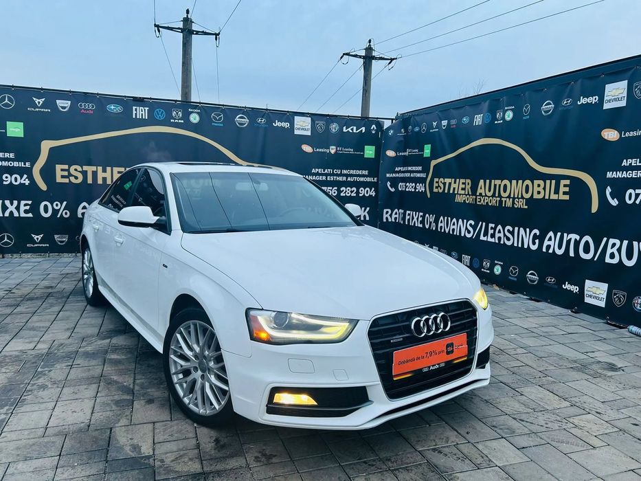 Audi A4 Sline An 2016 2.0 Benzina Extra Full Livrare Gratuita