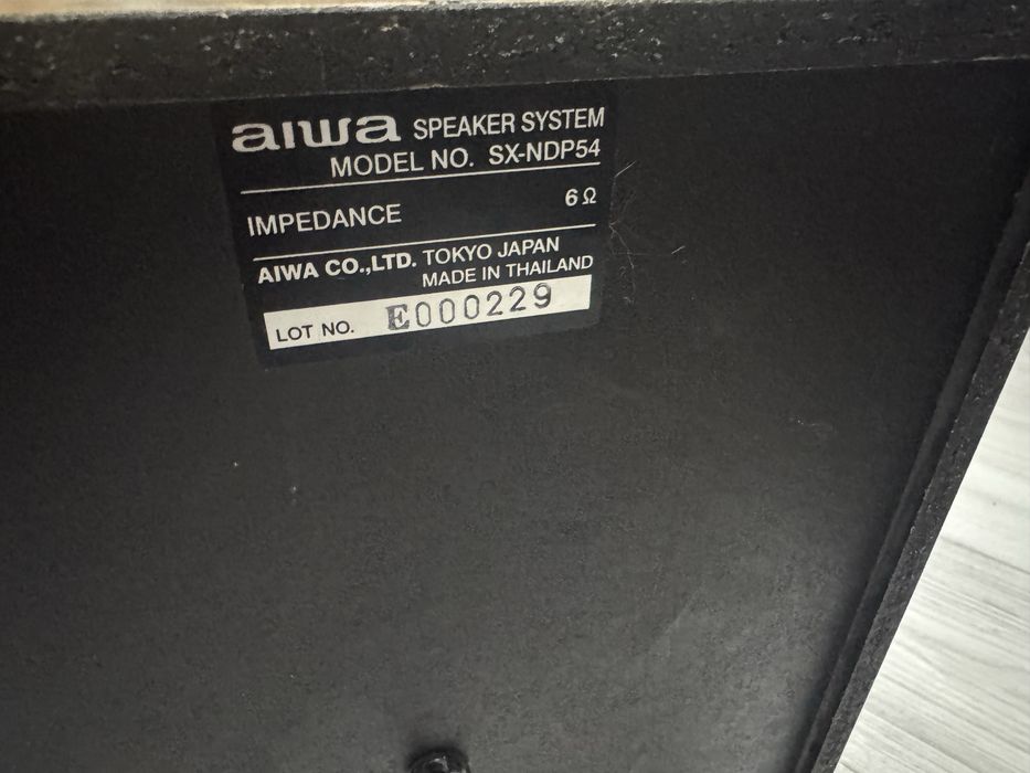 Vand Boxe Aiwa.
