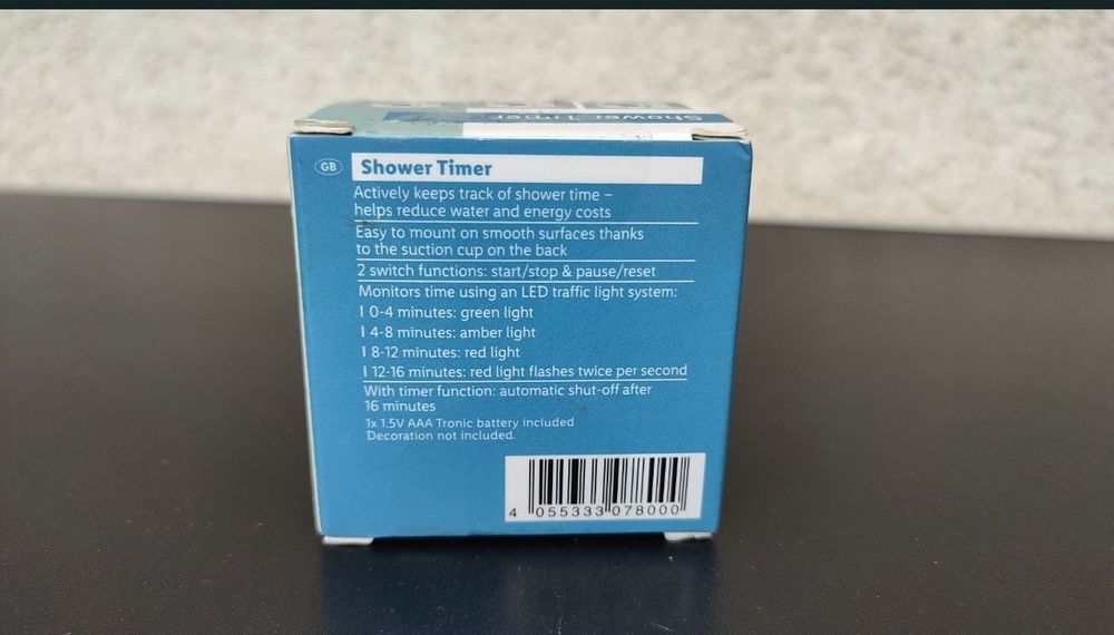 temporizator pentru dus economie apa baie cronometru  Livarno unisex