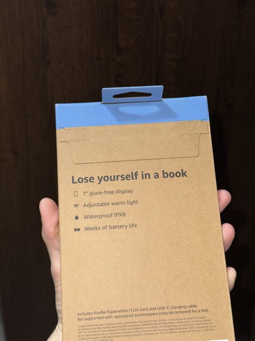 Электронная книга Amazon Kindle Paperwhite 12 Gen