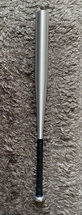 Bata de baseball din aluminiu argintiu x9