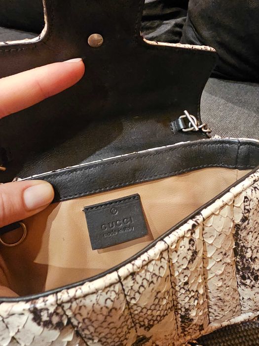 Geanta GG Marmont Python