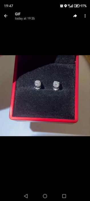 Бриллиантовые серьги