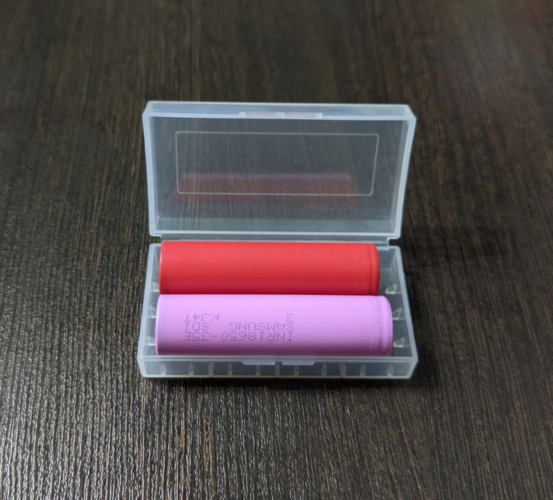 Кейс для аккумулятора 18650. Коробочка,