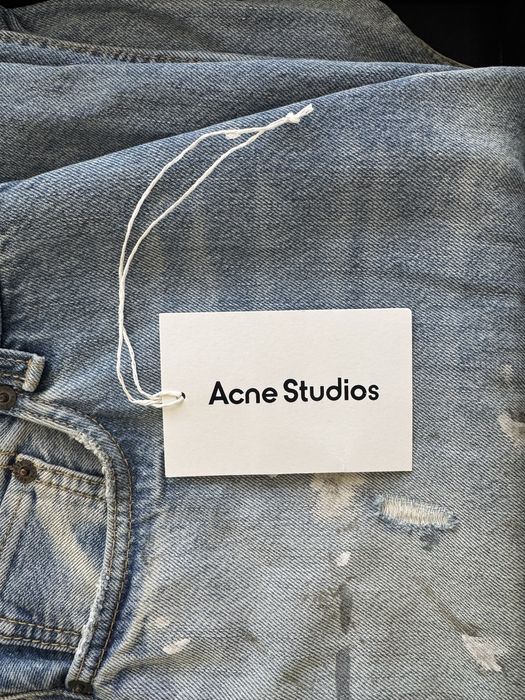 Acne Studios Loose fit jeans 2023F light blue
