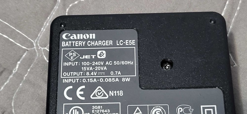 Incarcator Canon LC-E5 (LC-E5E) pentru LP-E5 - Canon 450D