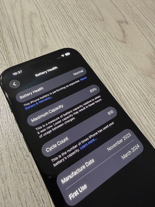iPhone 15 128Gb черный