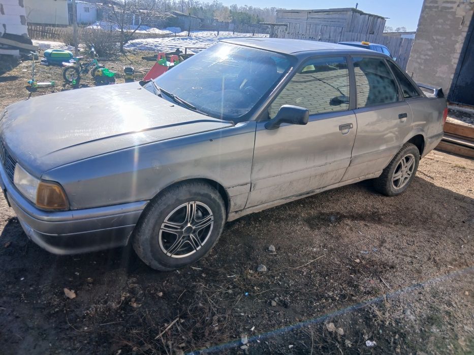 Ауди 80 на январе