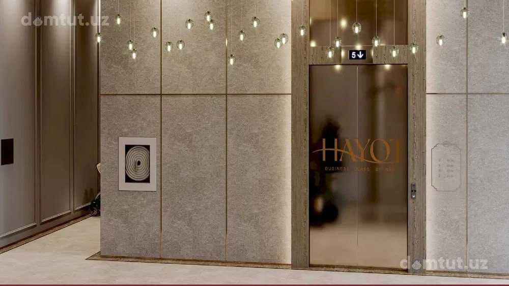 NRG Hayot 3/2/6 квартира 98м2 коробка: ПРОДАЖА Юнусабад Телебашня