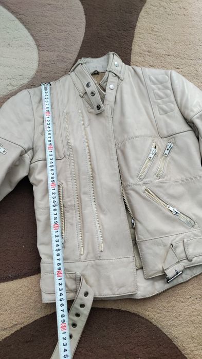 Geacă  moto piele retro