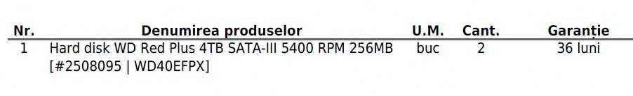 HDD 3.5 Western Digital Red Plus 4TB