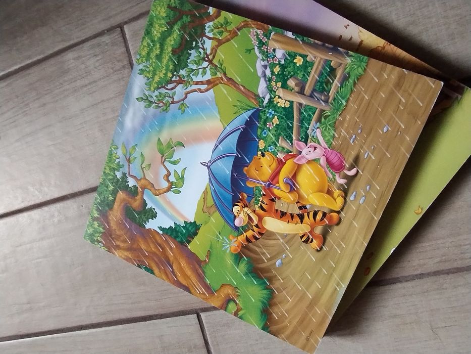 Детски дървени картини Мечо пух