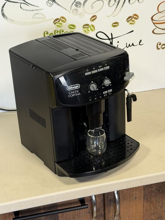 Кафемашина кафе автомат delonghi caffe cortina с гаранция