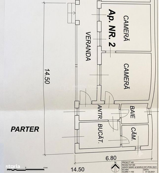 Imobil cu 3 apartamente - 270 mp construiti - langa Palatul Baroc – lo