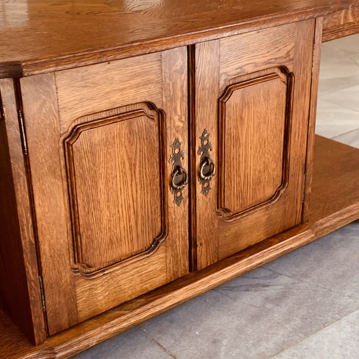 Шведска холна маса – масивна, висококачествена, 1970–1985 г.