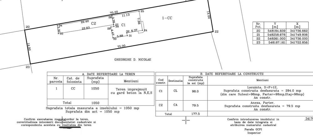 Proprietar – Gospodărie mare 5.600 mp, casă, livadă bogată, stupină și lac, com. Potlogi, Dambovita