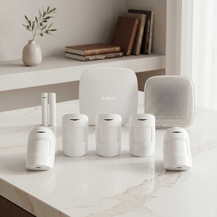 Alarmă wireless AJAX profesională – pachet complet casă / firmă