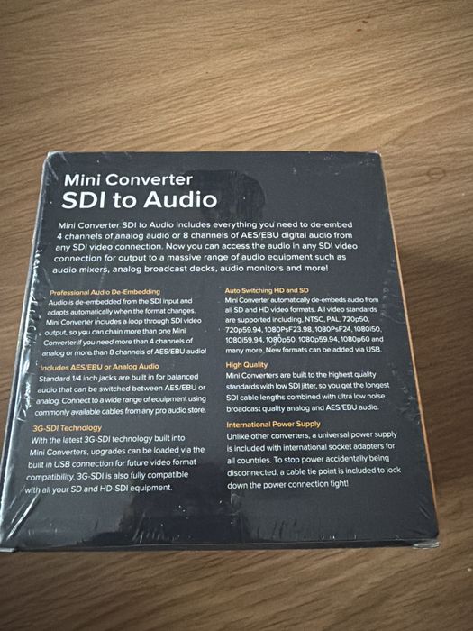 Blackmagic Design Mini Converter SDI - Audio