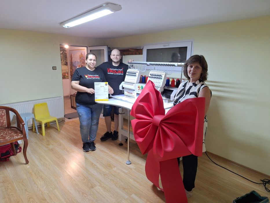 Бродировъчна машина 400 мм. х 500 мм. Нов модел