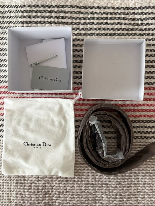 Мъжки Естествена Кожа Колан D I O R