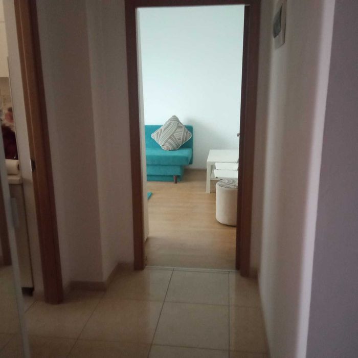Închiriez apartament 2 camere utilat, mobilat, bloc 2016, 40 mp utili, decomandat, la 8 minute de metrou Berceni 370 euro