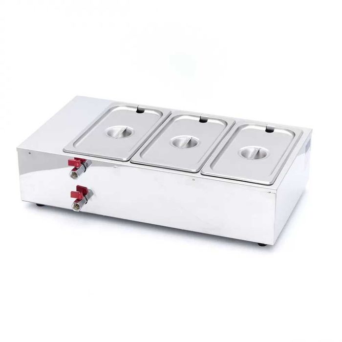 Уред за топене на шоколад - 3 контейнера GN 1/3