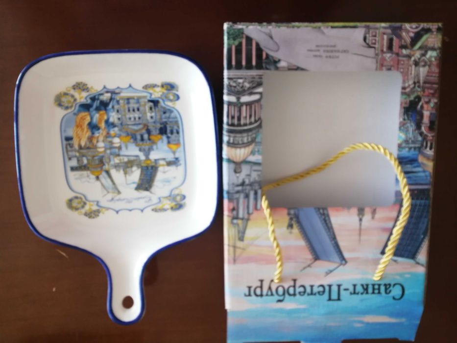 Тарелка сувенир Санкт Петербург