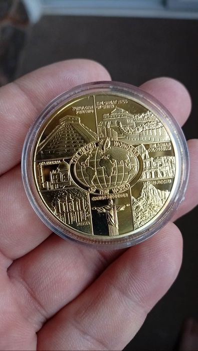 Монети седемте чудеса на света