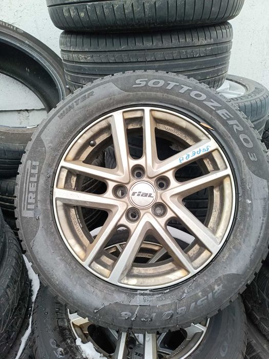 Jante Roti Skoda Superb Cauciucuri Iarna 215 60 16 5x112