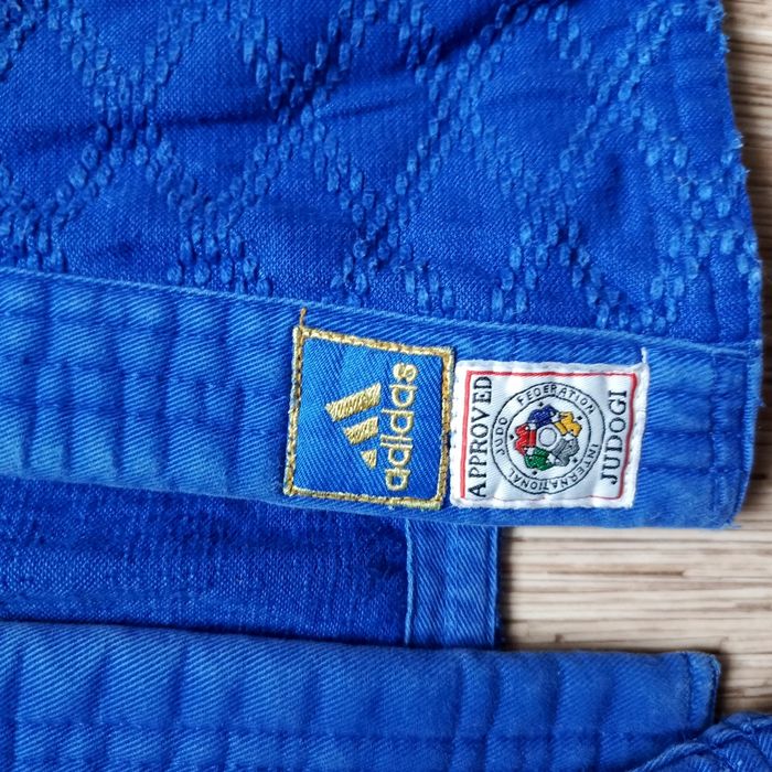 Кимоно, дзюдо, синее