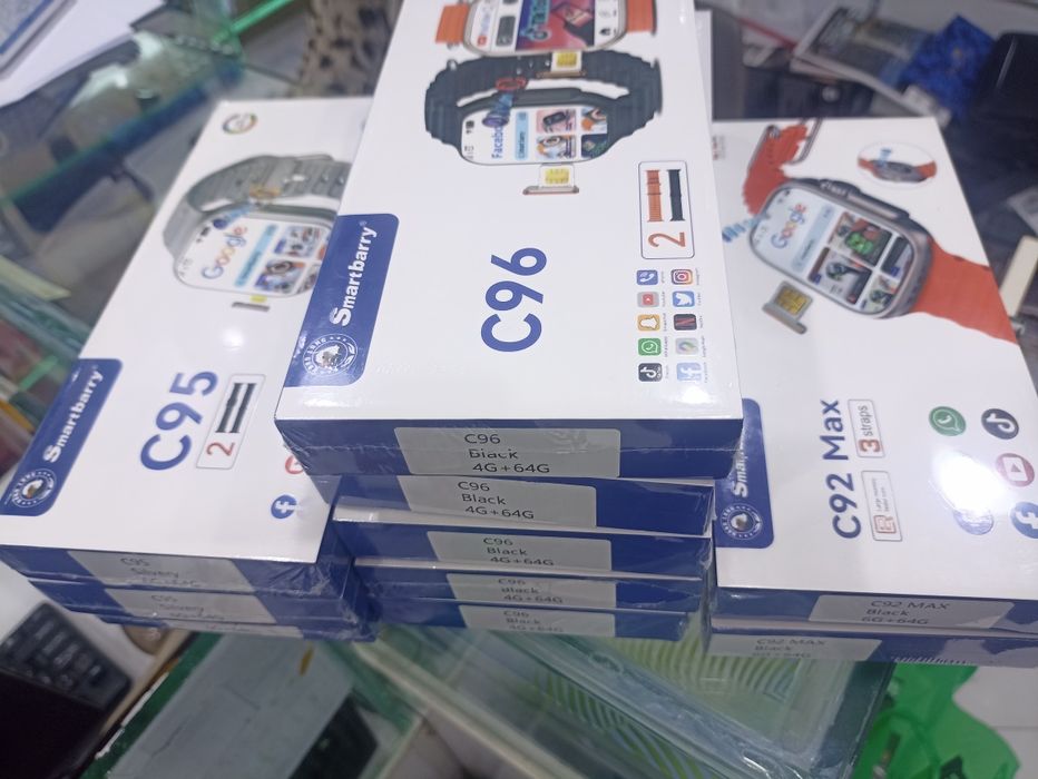 Smart watch internet Telegram va barcha illovalar va sim karta oʻqidi