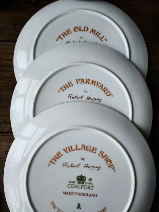 Чинии за стена  Coalport 8 броя