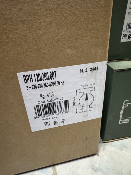 Продам DAB насос BPH 120/360.80 T
