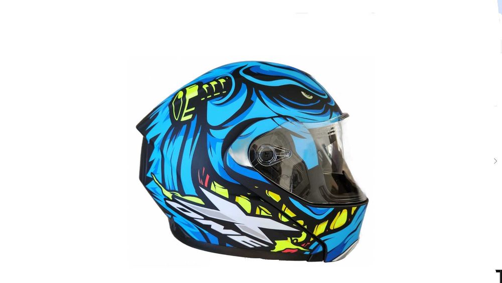 Casca Moto Scuter Atv Flip-up Cu Ochelari Retractabili