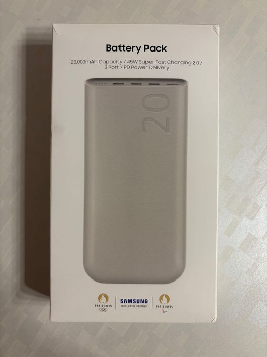 Baterie externa Samsung 20,000mAh