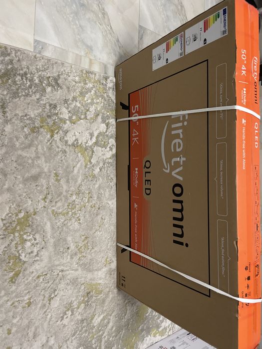 Televizor Amazon Omni Qled fire tv , 50 inch, 126 cm, Nou