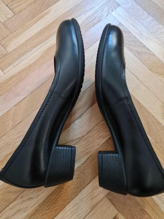 Pantofi eleganti dama ECCO - toc pătrat