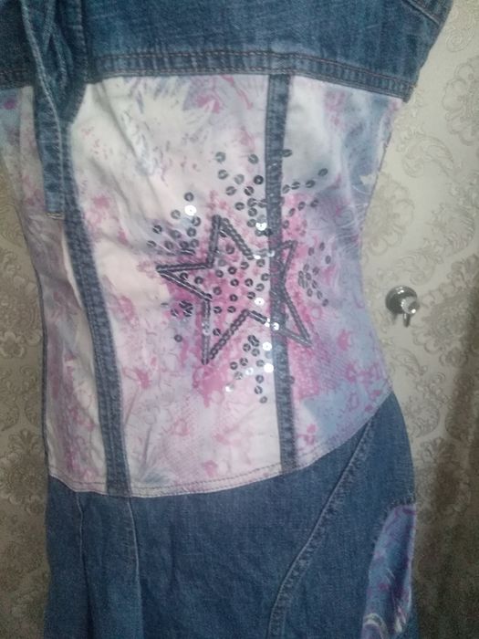 Джинсовый сарафан США