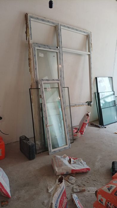 Окна пластиковые б/у