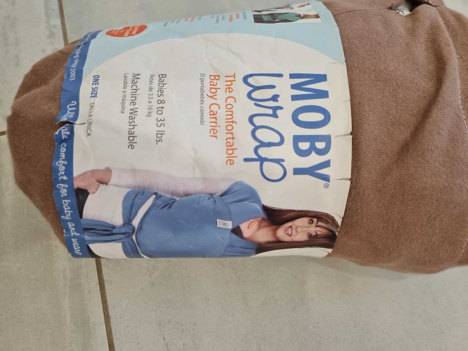 Слинг, кенгуру нежна майчина прегръдка. Нов, в калъфче.