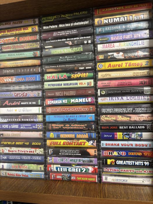 Casete audio 60 de bucati