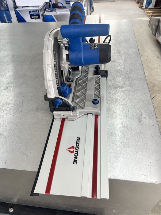 Ръчен потапящ циркуляр Scheppach PL75  1600W + водеща шина  150см/20см