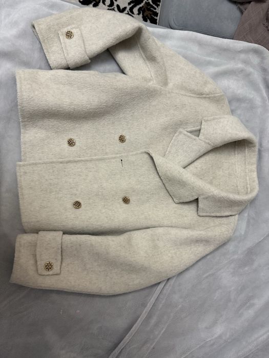Пальто короткое кашемир шерсть