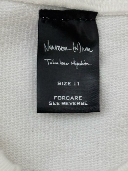 Number Nine Double Skull sweater