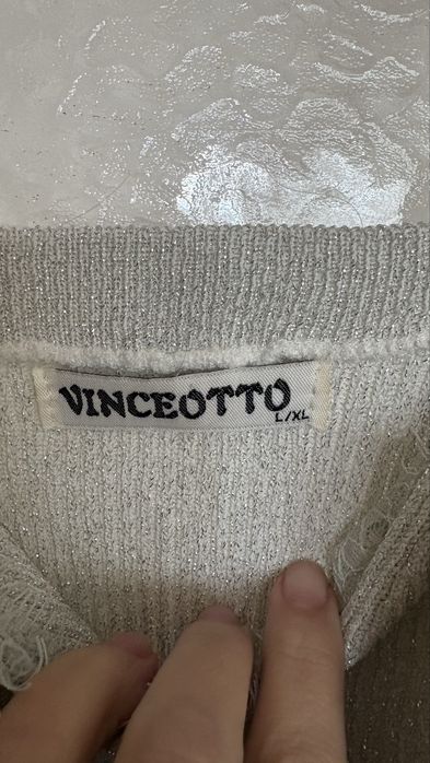 Тип/потник с дантела и плетиво